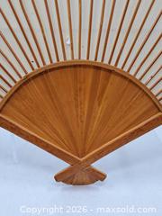 MaxSold Auction: Bamboo Decorative Folding Wall Fan, 24in Span - Victoria (British Columbia, Canada) PARTNER MANAGED Estate Sale Online Auction - Hillside Avenue
