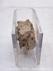 MaxSold Auction: Berlin Wall Concrete Fragment in Acrylic Display - Victoria (British Columbia, Canada) PARTNER MANAGED Estate Sale Online Auction - Hillside Avenue