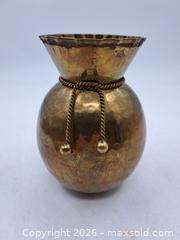 MaxSold Auction: Brass Decorative Vase, 6.5 in Height, India - Victoria (British Columbia, Canada) PARTNER MANAGED Estate Sale Online Auction - Hillside Avenue