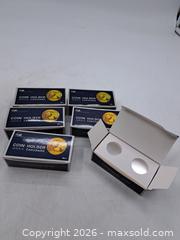 MaxSold Auction: Cardboard Coin Holders, 2-Window Single Coin, 6 Boxes (~300) - Victoria (British Columbia, Canada) PARTNER MANAGED Estate Sale Online Auction - Hillside Avenue