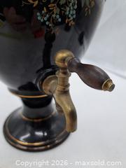 MaxSold Auction: Ceramic Samovar with Hand-Painted Floral Garland & Gilding - Victoria (British Columbia, Canada) PARTNER MANAGED Estate Sale Online Auction - Hillside Avenue