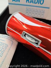 MaxSold Auction: Coca?Cola Coke Can Shaped Novelty AM Radio, Red Metallic - Victoria (British Columbia, Canada) PARTNER MANAGED Estate Sale Online Auction - Hillside Avenue