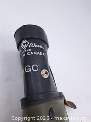 MaxSold Auction: Cooper Weeks Sportsman's Soft Case, Green Vinyl Look - Victoria (British Columbia, Canada) PARTNER MANAGED Estate Sale Online Auction - Hillside Avenue