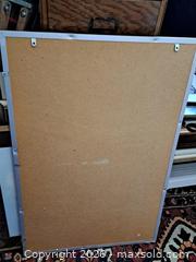 MaxSold Auction: Cork Bulletin Board with Aluminum Frame 23 x 35 in - Victoria (British Columbia, Canada) PARTNER MANAGED Estate Sale Online Auction - Hillside Avenue