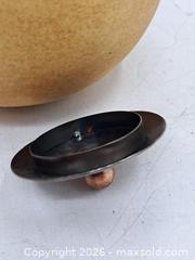 MaxSold Auction: Decorative Gourd Jar with Removable Metal Lid - Victoria (British Columbia, Canada) PARTNER MANAGED Estate Sale Online Auction - Hillside Avenue
