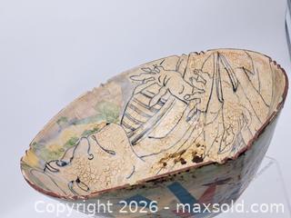 MaxSold Auction: Decorative Studio Art Pottery Ceramic Bowl attr. to Kinichi Shigeno - Victoria (British Columbia, Canada) PARTNER MANAGED Estate Sale Online Auction - Hillside Avenue