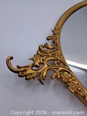 MaxSold Auction: Early 20th C Ornate Rococo-Style Gilt Oval Wall Mirror - Victoria (British Columbia, Canada) PARTNER MANAGED Estate Sale Online Auction - Hillside Avenue