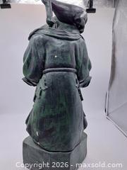 MaxSold Auction: Figural Resin Statue of Asian Robed Figure with Monkey and Peach - Victoria (British Columbia, Canada) PARTNER MANAGED Estate Sale Online Auction - Hillside Avenue