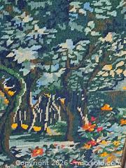 MaxSold Auction: Framed Hand-Stitched Needlepoint Pastoral Landscape, 46 x 22 in - Victoria (British Columbia, Canada) PARTNER MANAGED Estate Sale Online Auction - Hillside Avenue