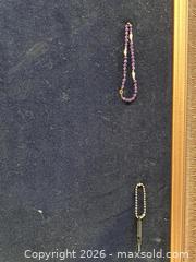 MaxSold Auction: Framed Navy Velvet Jewelry Display Board 18 x 36 inches - Victoria (British Columbia, Canada) PARTNER MANAGED Estate Sale Online Auction - Hillside Avenue