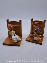 MaxSold Auction: Goebel Hummel Pair Figural Bookends, Girl & Boy - Victoria (British Columbia, Canada) PARTNER MANAGED Estate Sale Online Auction - Hillside Avenue