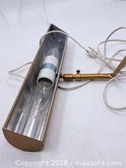 MaxSold Auction: Gold/Brass Picture Wall Light with Adjustable Bracket - Victoria (British Columbia, Canada) PARTNER MANAGED Estate Sale Online Auction - Hillside Avenue