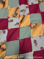 MaxSold Auction: Handmade Patchwork Quilt, Approx. 60" x 90" - Victoria (British Columbia, Canada) PARTNER MANAGED Estate Sale Online Auction - Hillside Avenue