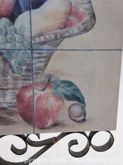 MaxSold Auction: Home Interiors and Gifts Framed 3x3 Tile Panel — Fruit Basket - Victoria (British Columbia, Canada) PARTNER MANAGED Estate Sale Online Auction - Hillside Avenue