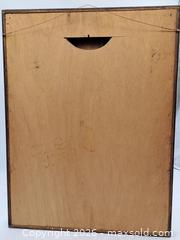 MaxSold Auction: Impasto Oil on Board Landscape - Tree on Shoreline with Mountains - Victoria (British Columbia, Canada) PARTNER MANAGED Estate Sale Online Auction - Hillside Avenue