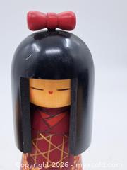 MaxSold Auction: Lot of 2 Japanese Painted Wood Kokeshi Dolls - Victoria (British Columbia, Canada) PARTNER MANAGED Estate Sale Online Auction - Hillside Avenue