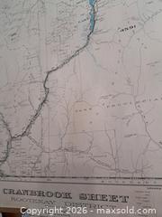 MaxSold Auction: Lot of 6+ Vintage Wall Maps & Nautical Charts (Canada) - Victoria (British Columbia, Canada) PARTNER MANAGED Estate Sale Online Auction - Hillside Avenue