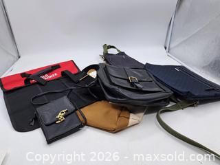 MaxSold Auction: Lot of Assorted Bags and Tool Roll, Approx. 6 Pieces - Victoria (British Columbia, Canada) PARTNER MANAGED Estate Sale Online Auction - Hillside Avenue