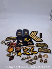 MaxSold Auction: Lot of Insignia: Patches, Pins, Chevrons, Badges - Victoria (British Columbia, Canada) PARTNER MANAGED Estate Sale Online Auction - Hillside Avenue