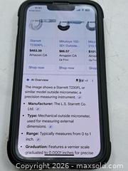 MaxSold Auction: L.S. Starrett 0–1 in Mechanical Outside Micrometer - Victoria (British Columbia, Canada) PARTNER MANAGED Estate Sale Online Auction - Hillside Avenue