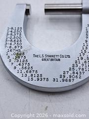 MaxSold Auction: L.S. Starrett 0–1 in Mechanical Outside Micrometer - Victoria (British Columbia, Canada) PARTNER MANAGED Estate Sale Online Auction - Hillside Avenue