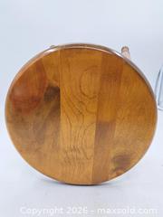 MaxSold Auction: Maple Turned Spindle Round Stool, 17 in H, 12 in Seat - Victoria (British Columbia, Canada) PARTNER MANAGED Estate Sale Online Auction - Hillside Avenue