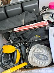 MaxSold Auction: Mixed Hand Tools & Hardware Lot in Plastic Storage Bin - Victoria (British Columbia, Canada) PARTNER MANAGED Estate Sale Online Auction - Hillside Avenue