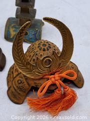 MaxSold Auction: Mixed Lot: Japanese Samurai Kabuto Style Mini Helmets - Victoria (British Columbia, Canada) PARTNER MANAGED Estate Sale Online Auction - Hillside Avenue