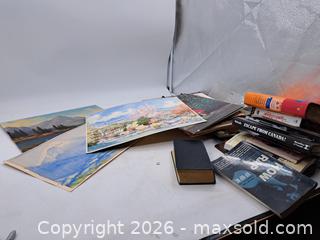 MaxSold Auction: Mixed Lot: Paper Prints, Postcards, Paperback Books & Media - Victoria (British Columbia, Canada) PARTNER MANAGED Estate Sale Online Auction - Hillside Avenue