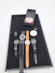MaxSold Auction: Mixed Lot: Vintage Pocket Watch and Assorted Wristwatches - Victoria (British Columbia, Canada) PARTNER MANAGED Estate Sale Online Auction - Hillside Avenue