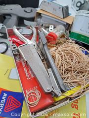 MaxSold Auction: Mixed Office/Desk Supply Lot with Avery, Berol & Tags - Victoria (British Columbia, Canada) PARTNER MANAGED Estate Sale Online Auction - Hillside Avenue