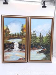 MaxSold Auction: Pair of Framed Landscape Paintings Signed 'Dolores' (1978) - Victoria (British Columbia, Canada) PARTNER MANAGED Estate Sale Online Auction - Hillside Avenue