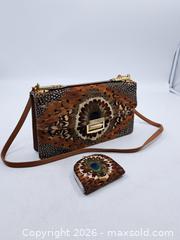 MaxSold Auction: Peacock Feather Shoulder/Crossbody Bag with Coin Purse - Victoria (British Columbia, Canada) PARTNER MANAGED Estate Sale Online Auction - Hillside Avenue