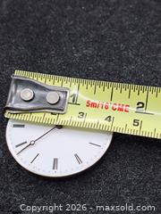 MaxSold Auction: Pocket watch movement with white enamel dial, 43 mm - Victoria (British Columbia, Canada) PARTNER MANAGED Estate Sale Online Auction - Hillside Avenue