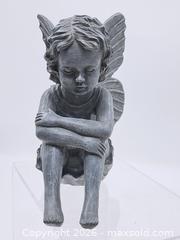 MaxSold Auction: Polyresin Sitting Fairy Statue Garden Figurine - Victoria (British Columbia, Canada) PARTNER MANAGED Estate Sale Online Auction - Hillside Avenue