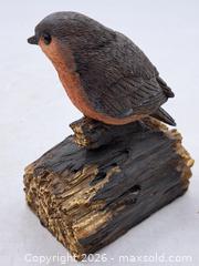 MaxSold Auction: Set of 2 Painted Resin Bird Figurines with Bases - Victoria (British Columbia, Canada) PARTNER MANAGED Estate Sale Online Auction - Hillside Avenue