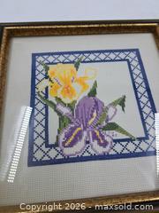 MaxSold Auction: Set of 3 Framed Cross-Stitch Embroideries - Victoria (British Columbia, Canada) PARTNER MANAGED Estate Sale Online Auction - Hillside Avenue