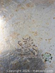 MaxSold Auction: Silver-Plated Small Serving Tray, 6 in Diameter - Victoria (British Columbia, Canada) PARTNER MANAGED Estate Sale Online Auction - Hillside Avenue