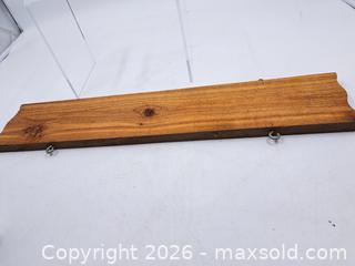 MaxSold Auction: Stained Wood Wall Sign "KOLLECTARAMA" - 24" Length - Victoria (British Columbia, Canada) PARTNER MANAGED Estate Sale Online Auction - Hillside Avenue