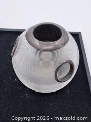 MaxSold Auction: Sterling Silver & Frosted Glass Match Striker, British Hallmarks - Victoria (British Columbia, Canada) PARTNER MANAGED Estate Sale Online Auction - Hillside Avenue