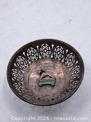 MaxSold Auction: Sterling Silver Pierced Decorative Bowl, 3.25 in, British Hallmarks - Victoria (British Columbia, Canada) PARTNER MANAGED Estate Sale Online Auction - Hillside Avenue