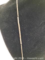 MaxSold Auction: Sterling Silver Rope Chain with Decorative Bar Spacers - Victoria (British Columbia, Canada) PARTNER MANAGED Estate Sale Online Auction - Hillside Avenue