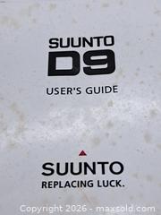 MaxSold Auction: Suunto D9 Dive Computer, Stainless Steel, 200m with Drysuit Band - Victoria (British Columbia, Canada) PARTNER MANAGED Estate Sale Online Auction - Hillside Avenue