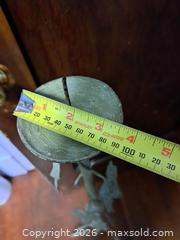 MaxSold Auction: Tall Metal Floor Candelabra with Botanical Vine Design - Victoria (British Columbia, Canada) PARTNER MANAGED Estate Sale Online Auction - Hillside Avenue