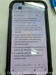 MaxSold Auction: TIG Tungsten Electrode Grinding Tool (Sharpening Pen) — Blue - Victoria (British Columbia, Canada) PARTNER MANAGED Estate Sale Online Auction - Hillside Avenue