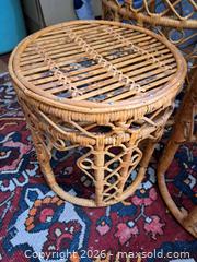 MaxSold Auction: Vintage 3-Piece Nesting Rattan Side Tables - Victoria (British Columbia, Canada) PARTNER MANAGED Estate Sale Online Auction - Hillside Avenue