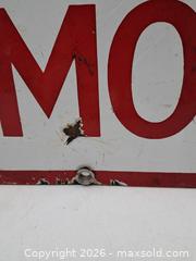 MaxSold Auction: Vintage Enameled Metal Sign, 24 x 7 in - Victoria (British Columbia, Canada) PARTNER MANAGED Estate Sale Online Auction - Hillside Avenue