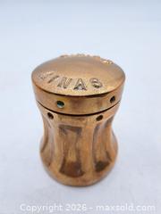 MaxSold Auction: Vintage HMCS Minas Ship's Cast Brass Commemorative Paperweight - Victoria (British Columbia, Canada) PARTNER MANAGED Estate Sale Online Auction - Hillside Avenue