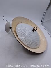 MaxSold Auction: Vintage Mid-Century Industrial Copper/Bronze Pendant Light, 16" - Victoria (British Columbia, Canada) PARTNER MANAGED Estate Sale Online Auction - Hillside Avenue