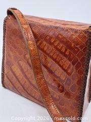 MaxSold Auction: Warm Brown Cognac Leather Shoulder Bag, Made in Cuba - Victoria (British Columbia, Canada) PARTNER MANAGED Estate Sale Online Auction - Hillside Avenue